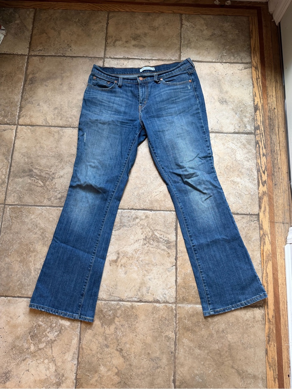 Levi's Women's Blue Flare Jeans